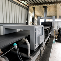 Détecteur de métaux Tramp Iron pour système de convoyage d'agrégats, boîtier de commande IP54, intégration de surveillance à distance DCS