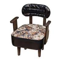 Fauteuil de salon individuel JP Coffee Shop, chaise longue design en PU pour salon, balcon, canapé paresseux