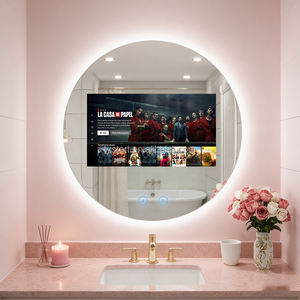 Espejo Inteligente Antivaho con Pantalla Táctil, Diseño Moderno sin Marco, con IA, Iluminación LED e Iluminación de Modelo 3D para Baño - Product Image 1