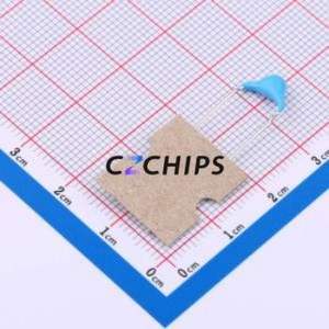 ตัวเก็บประจุแบบปลอดภัย DE2B3SA101KN3AX02F ชนิด Through hole (THT), ระยะขา P=7.5 มม. 100pF 10% 300V X1, Y2 - Product Image 2