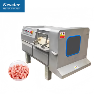 Nouvelle machine à découper les aliments congelés Kessler à haute efficacité, capacité <span class=keywords><strong>de</strong></span> 700 kg/h, 380 V, garantie 1 an, pour bacon, poulet, bœuf, légumes - Product Image 1