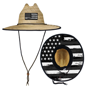 ソーブレロワイドブリムストローレディースサンハットビーチライフガードハット麦わら帽子男性用カスタムロゴ付き2025 - Product Image 1