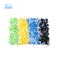 125KHz EM4305 8mm ABS RFID Bandes de jambes d'oiseaux Racing Pigeon Foot Ring