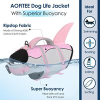 Veste de sauvetage pour chien britannique très vendue pour l'entraînement et la natation en plein air, modèle JSY-3