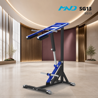 Machine à soulever les mollets professionnelle, équipement de musculation MND SG13, machine d'entraînement de force pour les grands centres de fitness
