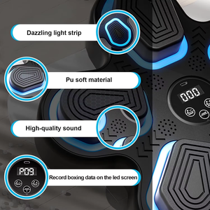 RS Nouveau design Machine de boxe interactive de rue pour divertissement et fitness à domicile, avec musique intelligente pour enfants, ensemble de cibles de réaction pour l'entraînement de boxe, jouet - Product Image 4