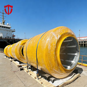 Fender <span class=keywords><strong>en</strong></span> mousse flottant pour protection de quai de bateau, type monopile flottant et donut flottant - Product Image 1