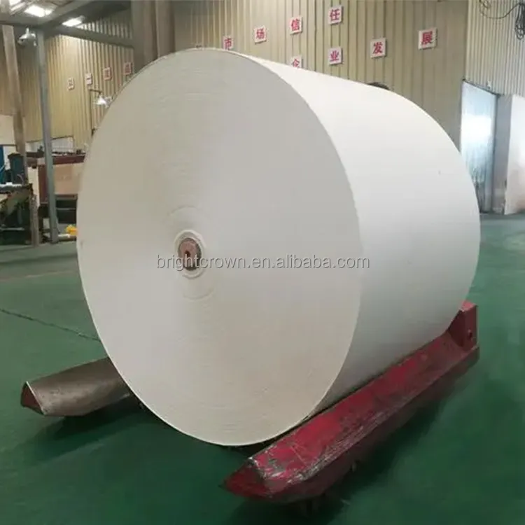 High Quality Virgin Pulp Kraft Paper Cup PE Coating Kraft Paper Roll for Print Use,pe roll paper