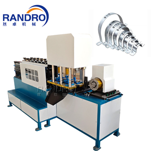 آلة صنع مشبك شماعات الأنابيب الأوتوماتيكية من RANDRO ، خرطوم شماعات الأنابيب الحلقي المنقسم ، ماكينة صنع الأطواق - Product Image 1