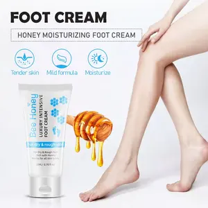 Crema all'ingrosso del piede Urea crema 15% massaggio del piede delle api miele crema intensiva del piede