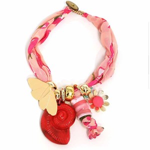 2025 remise promotionnelle fabricant haute qualité nouveau collier d'été 2025 foulard en soie charmant meilleur ami Bandana collier - Product Image 5