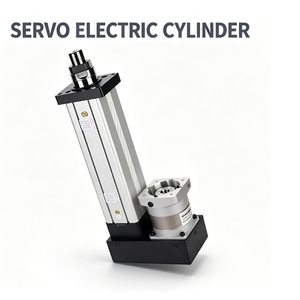 Actionneur linéaire de précision, corps en aluminium, cylindre à piston, motorisé par moteur électrique, solution d'automatisation industrielle - Product Image 4