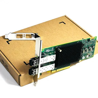 Kartu HBA Broadcom Emulex LPE31002 Gen6 Dual Port 16GFC PCIe 3.0 X8 SFP+ LC Fibre Channel Host Bus Adapter untuk Penyimpanan Server