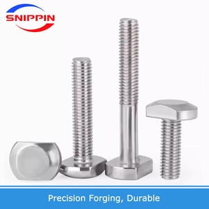 M5 M6 M8 M10 M16 <strong>Bolts</strong> for <strong>T</strong>-Slot GB37 304 Stainless Steel <strong>T</strong> <strong>Bolt</strong> <strong>T</strong> Screw Square <strong>Bolts</strong> <strong>T</strong>-Head Screw Chute <strong>T</strong>-<strong>Bolt</strong> - Product Image 4