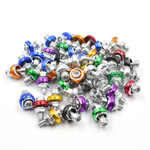 Vis décoratives de 6 mm pour la gravure de véhicules électriques, plaques d'immatriculation de <span class=keywords><strong>moto</strong></span>, accessoires de <span class=keywords><strong>moto</strong></span>, vis décoratives - Product Image 6