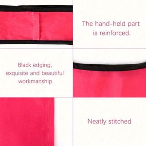 Customized Eco-Friendly Large Reusable Polyester <b>PET</b> Folding Shopping Bag Recyclable Supermarket Grocery Bag with Pouch - Product Image 5