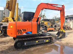 Bon prix 100% Pelle sur chenilles d'origine Hitachi ZX70 Pelles d'occasion Hitachi ZX50 ZX55 ZX60 ZX70 ZX75 à vendre - Product Image 4