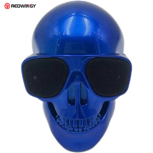Altavoz Bluetooth con Diseño de Calavera de Esqueleto de Halloween Redwingy, Altavoz Inalámbrico Portátil Personalizado con Cabeza de Diablo para el Hogar y Exteriores - Product Image 3