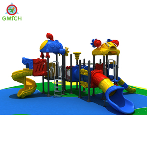 Usine de jeux en Chine JINMIQI COMPANY fournir une nouvelle conception de brevet équipement de terrain de jeu extérieur pour grands enfants ensemble de toboggan en plastique - Product Image 6