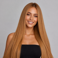 Cheveux humains bruts en vrac pour la fabrication d'extensions, super double drawn, texture douce, cuticules intactes, brillance naturelle, cheveux vierges.