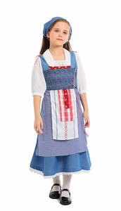 Disfraces de Halloween para Niños de Hans Christian Andersen, Disfraz Medieval de Sirvienta de Granja, Disfraz de Cosplay de Sirvienta - Product Image 6