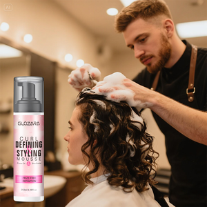 <span class=keywords><strong>Mousse</strong></span> coiffante nourrissante pour <span class=keywords><strong>cheveux</strong></span> à tenue longue durée, à base d'huile d'argan biologique, tenue forte, soin capillaire naturel, marque privée - Product Image 1