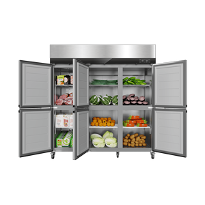 Réfrigérateur commercial de restaurant de congélateur à 6 portes de haute qualité et à économie d'énergie - Product Image 3