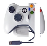Manette de jeu sans fil 360 2,4 GHz avec moteur de vibration - Contrôleur à bascule 3D pour manette XB