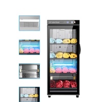 Armoire chauffe-serviettes électrique professionnelle en acier inoxydable avec stérilisation UV et ozone à basse température