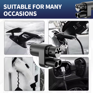 <span class=keywords><strong>สาย</strong></span>ชาร์จแบบ2ถึง2 EV ชนิดที่2สำหรับ<span class=keywords><strong>รถ</strong></span>ยนต์ CCS2ประเทศฝรั่งเศสกล่องผนัง IP65 32A - Product Image 3