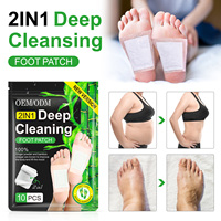 ENWEI Relax Pieds Patch Herbal Bambou Vinaigre Gingembre Nettoyage En Profondeur Detox Soins Des Pieds Coussinets Bouche Nasale & Corps Patchs