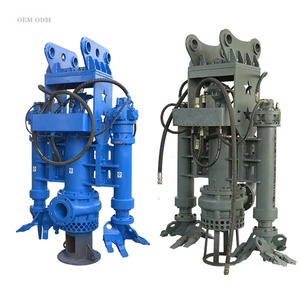 Pompe à boue à double agitateur - Pompe submersible hydraulique pour excavatrices, dragages, étangs et rivières - Product Image 6