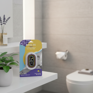 เจลปรับอากาศห้องน้ำ กลิ่นเลมอนลาเวนเดอร์ ยี่ห้อ BREEZE สำหรับห้องน้ำ - Product Image 3