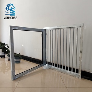 Ventana para Establo de <span class=keywords><strong>Caballos</strong></span> de Alto Rendimiento, Vidrio Templado Reforzado, Acero Galvanizado, con Rejillas de Ventilación - Product Image 4