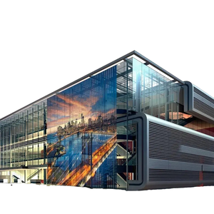 Maxi Schermo LED Flessibile Trasparente P3.91 Impermeabile <span class=keywords><strong>per</strong></span> Esterni, <span class=keywords><strong>per</strong></span> Vetrine e Pareti - Product Image 1