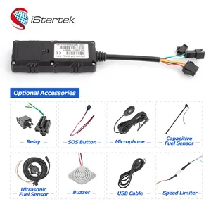 Real Time IStartek VT100 Cheap Mini GPS Car Trackers Hidden Server Software SMS Commands