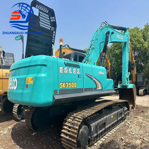 Goog rendimiento usado Kobelco SK350D excavadora sobre orugas Original buena calidad usado excavadora sobre orugas gran oferta - Product Image 1
