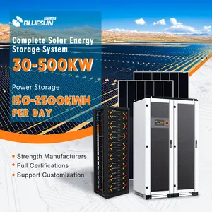 2022 il più nuovo kit di sistema solare domestico 100kw 500kw 1mw tutto in uno sistema solare ibrido industriale completo di sistema solare trifase