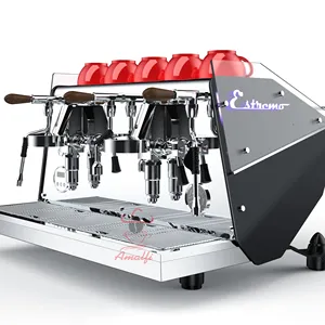 China Fabrikant Twee Groep Brouwkop Commerciële Espressomachine Commerciële Espressomachine China Fabricage