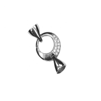 Fabricant rond ovale ressort luxe 18mm fermoir fabrication de bijoux 925 vente en gros collier en argent sterling fermoirs à faire soi-même pour bracelets