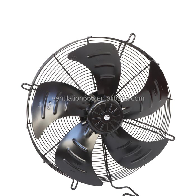 Windrise Low Noise Stainless Steel Blades Duct Axial Flow Wall-Mounted DC Brushless Industrial Exhaust Fan 500 220-240V 20 Ball