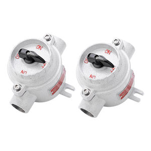 Commutateur en aluminium moulé sous pression anti-déflagrant 220V 380V IP66 Commutateur à un seul groupe anti-déflagrant - Product Image 1