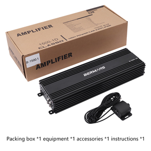 1500W RMS High Power Class D Mono <strong>Car</strong> <strong>Amplifier</strong> Mini 1 Channel Subwoofer Power Amp for <strong>Car</strong> Audio System - Product Image 6