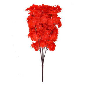 Branches artificielles de fleurs de cerisier en soie Stupid Bird pour décorations de plafond de maison et de mariage - Product Image 2