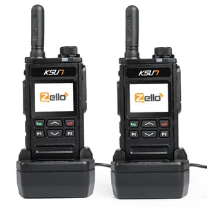 KSUN ZL35 POC 2 Way Radio Walkie-talkie 100 Km 500km 5000km Pair Unlimited Long Range Zello Global Network Walkie Talkie 4g