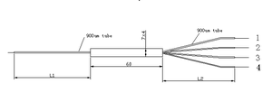 Divisor FBT 1x4 de 0.9mm, 2, 4 y 8 vías, Mini Divisor de Tubo de Acero FTTH, Micro Divisor de Fibra Óptica 1x2, 1x4, 1x8, 1x16 PLC - Product Image 5