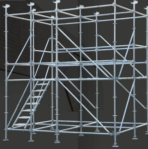 Ponteggio Pieghevole Salvaspazio in Acciaio Zincato Anti-Spostamento <span class=keywords><strong>per</strong></span> Uso Interno ed Esterno - Product Image 3