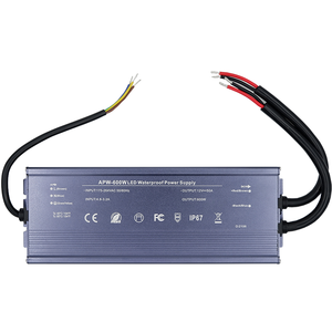Controlador LED AUTOP de Alta Calidad, 12V 50A, Tipo Delgado, Impermeable IP67, 600W, Certificado CE FCC ROHS, Garantía de 3 Años - Product Image 2