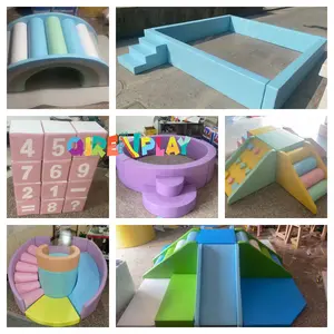 Wholesale Kids Entertainment White Indoor Playground Play Softplay Package Equipment Merry Go