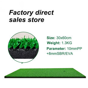 Tapis de frappe de golf pour la pratique en intérieur et en extérieur, tapis en gazon hautement élastique pour l'entraînement au swing et au chipping, simulateurs de golf de garage - Product Image 2